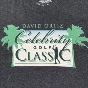 David Ortiz T-shirt Mens Medium Celebrity Golf Classic '47 Brand‎